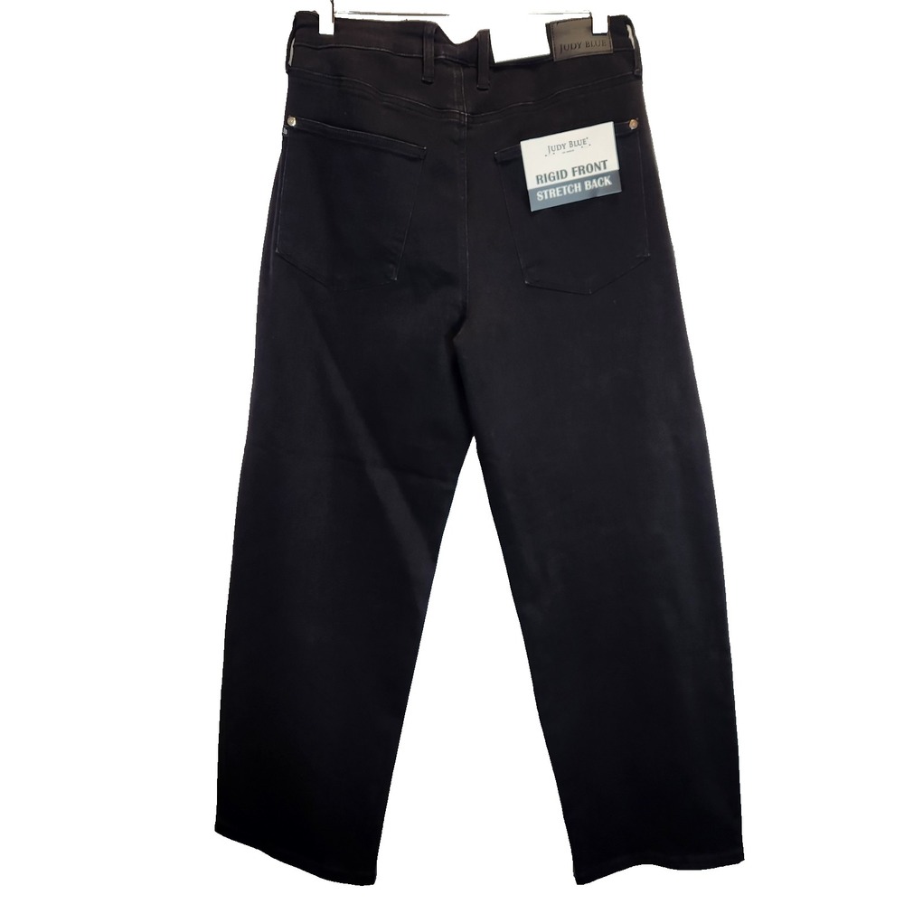 NWT Judy Blue Marlow Arc Rigid Magic Black Women`s Jeans JB881015 Size 11/30 - Picture 2 of 12